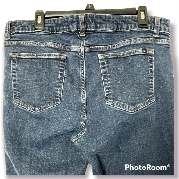 Tommy Hilfiger Curvy Bootcut Jeans | Size 14 | Blue - Picture 4 of 12